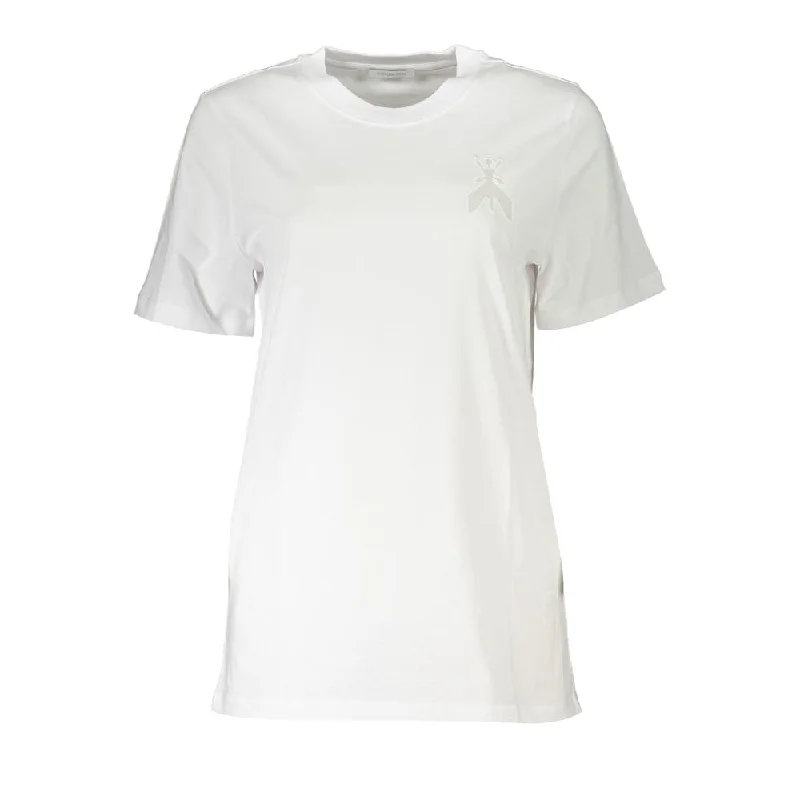 Patrizia Pepe Chic Embroide Crew Neck Women's Tee