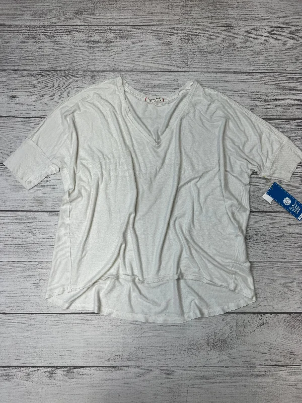 White Tunic Short Sleeve We The Free, Size L