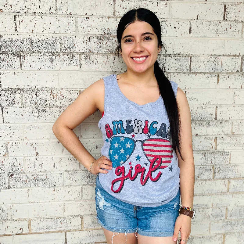 American Girl Patriotic Tank Top*