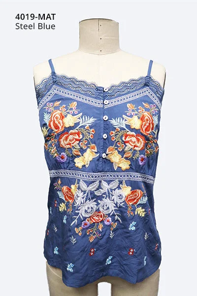 Maisie Embroidered Camisole