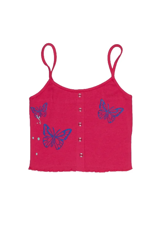 Henlee Tank Top-Fuchsia