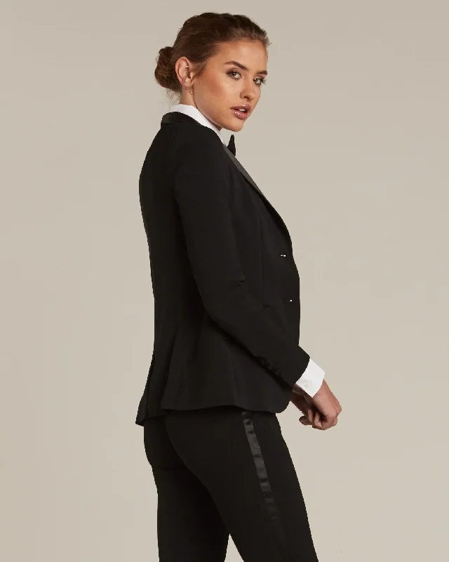 Black Shawl Collar Tuxedo Jacket