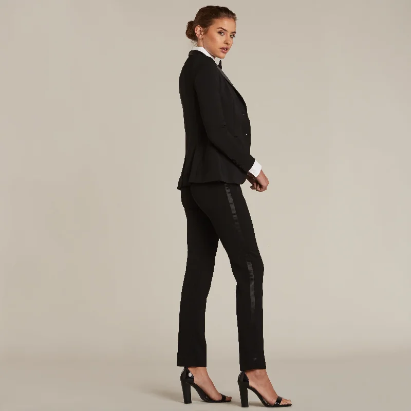 Black Shawl Collar Tuxedo Jacket