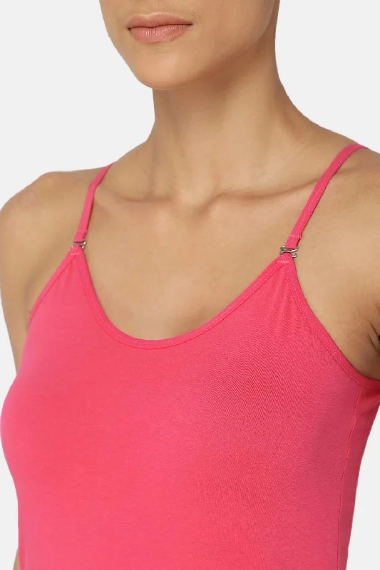 Non-Wired Non-Padded Full Coverage Intimacy Slip Camisole - IN15