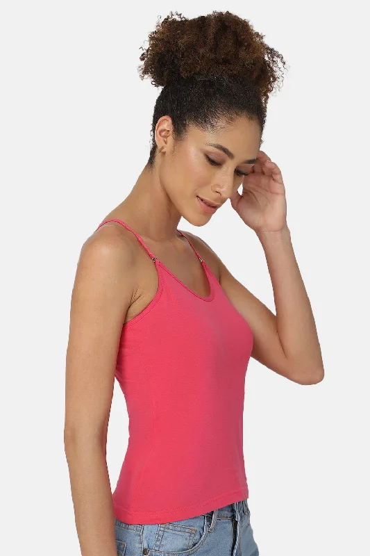 Non-Wired Non-Padded Full Coverage Intimacy Slip Camisole - IN15