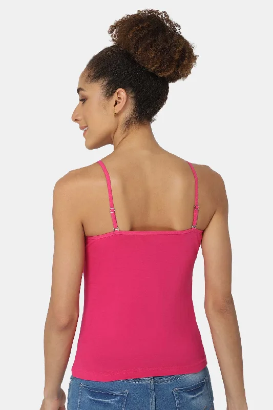 Non-Wired Non-Padded Full Coverage Intimacy Slip Camisole - IN15