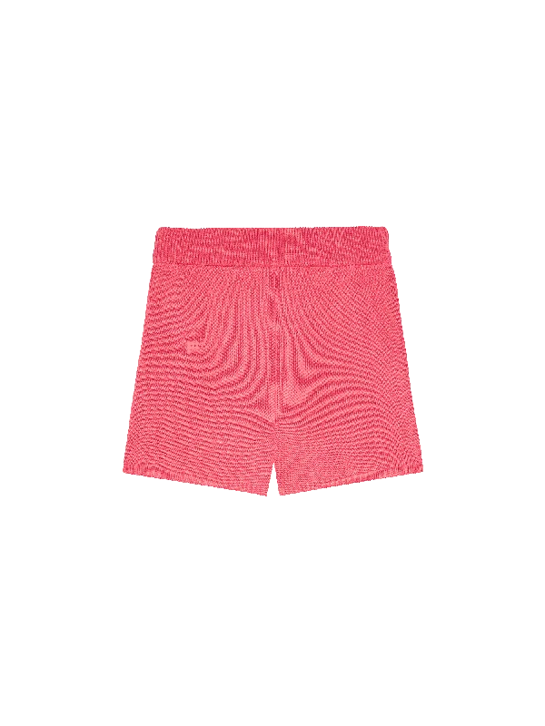 Archive Knit Shorts—lotus pink