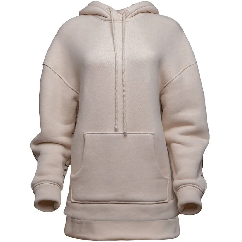 CREAM COLORED PRINTED HOODIE 