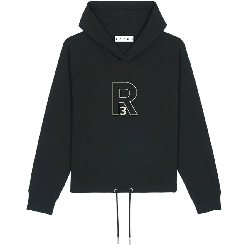 SHORT ORGANIC COTTON HOODIE 