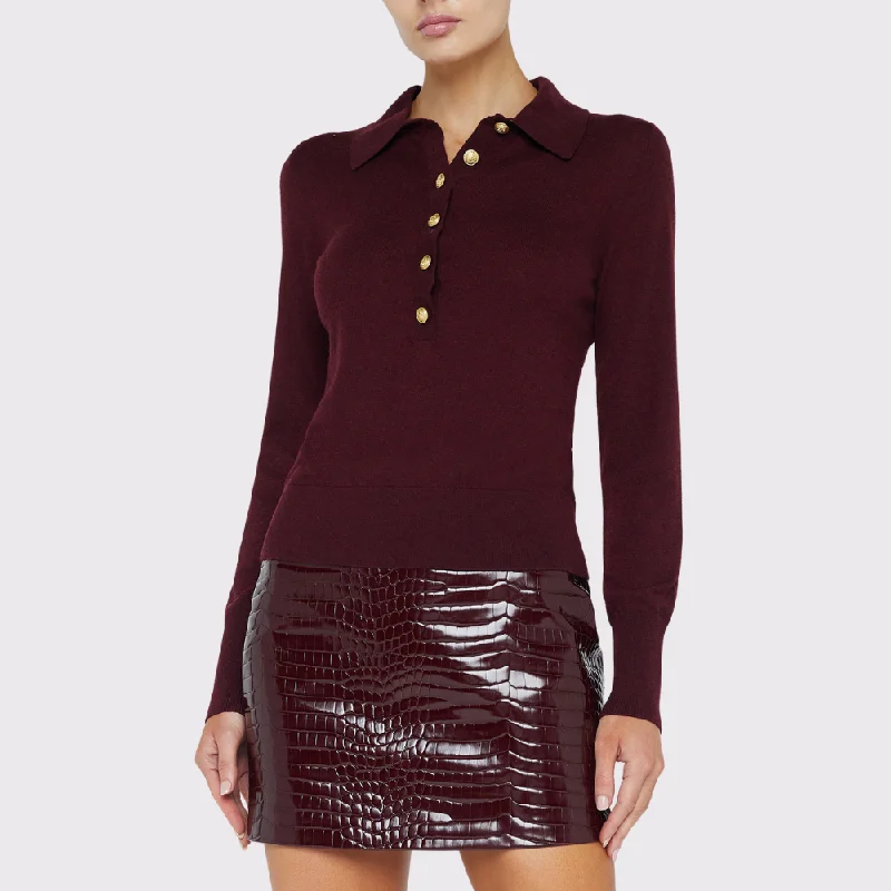 L'agence Sterling Collared Sweater