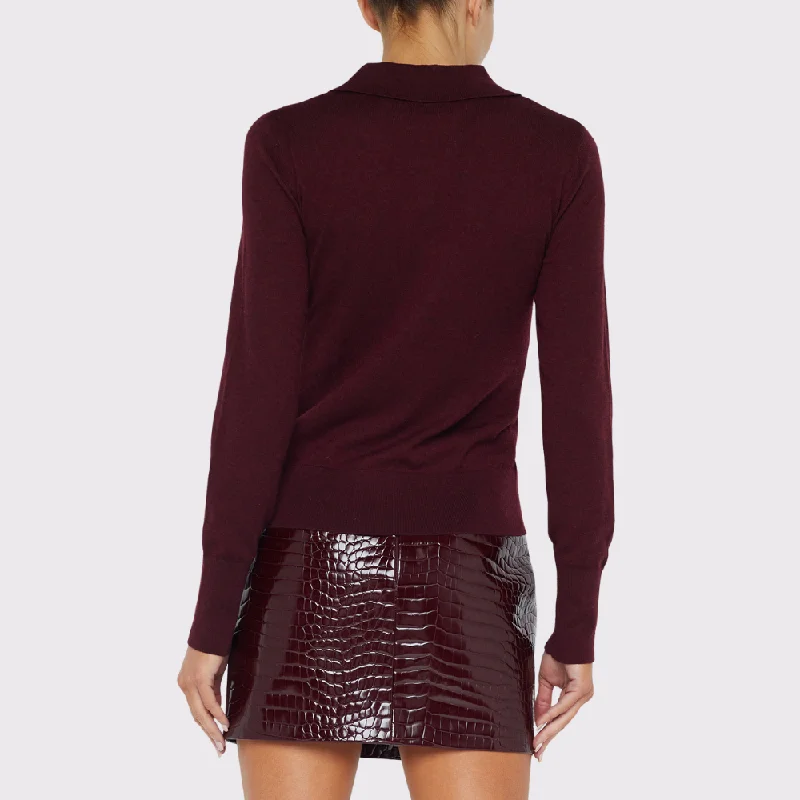 L'agence Sterling Collared Sweater