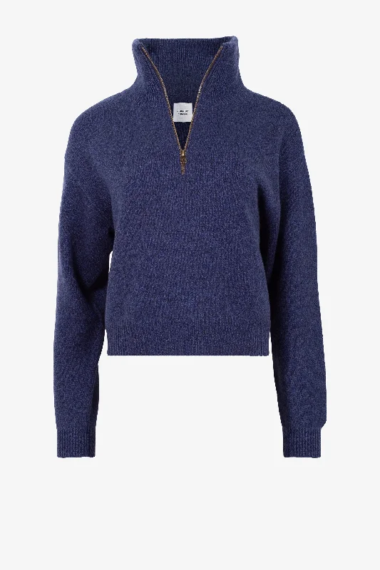 SHORT CASHMERE SWEATER 