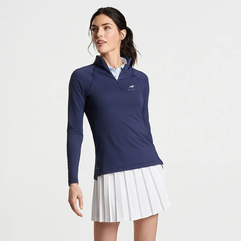 Peter Millar Keeneland Women's Melange Raglan Perth 1/4 Zip