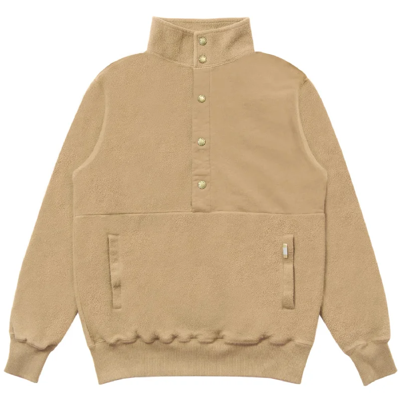 Reverse Fleece Pullover Dune - Unisex