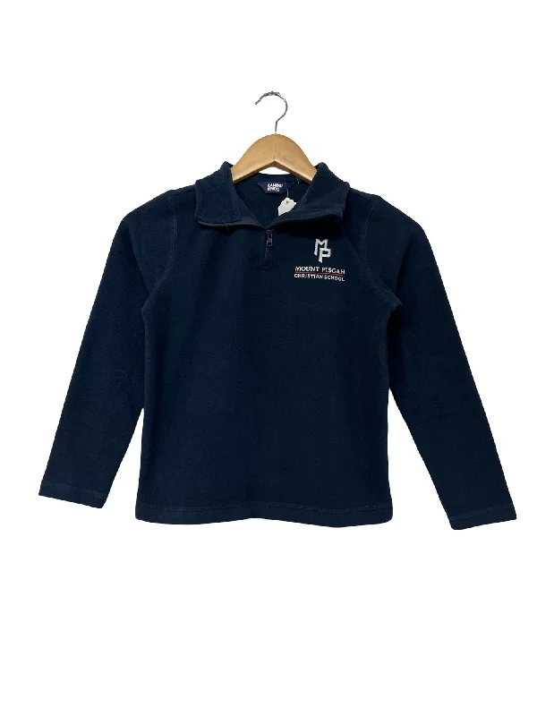 School Uniform Kids Lightweight Fleece Quarter Zip Pullover