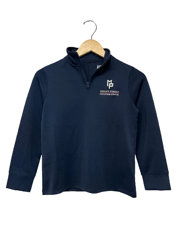 School Uniform Kids Quarter Zip Pullover