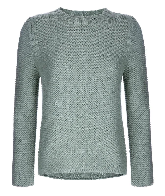 LIGHTWEIGHT CASHMERE CREW NECK SWEATER 