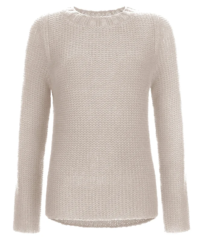 LIGHTWEIGHT CASHMERE CREW NECK SWEATER 