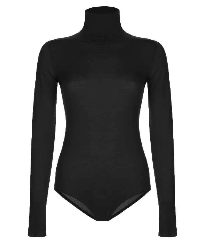 TURTLENECK BODYSUIT MADE OF CASHMERE