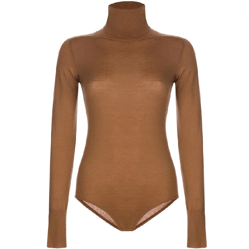 TURTLENECK BODYSUIT MADE OF CASHMERE