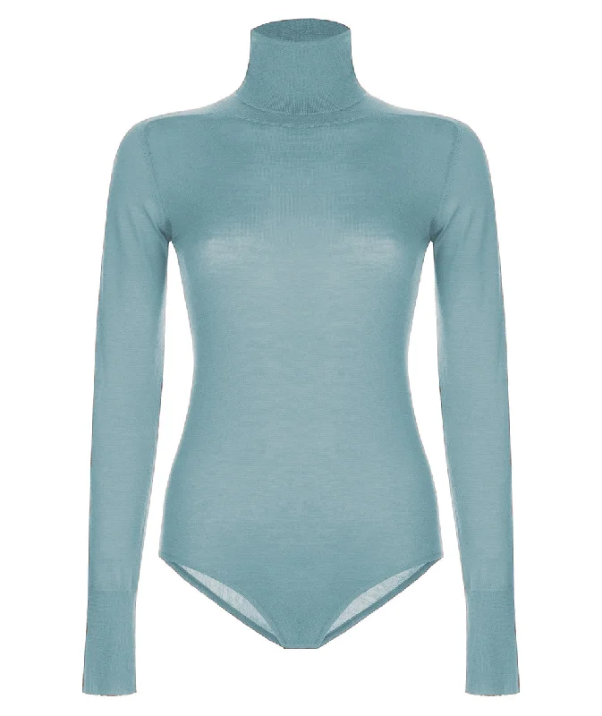 TURTLENECK BODYSUIT MADE OF CASHMERE