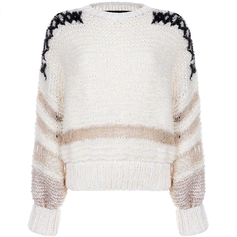 HAND-KNITTED WOOL SWEATER 