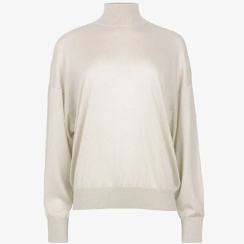 OVERSIZED CASHMERE TURTLENECK SWEATER 