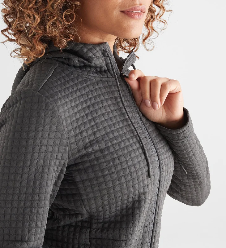 Women's Quilted Zip-Up Jacket