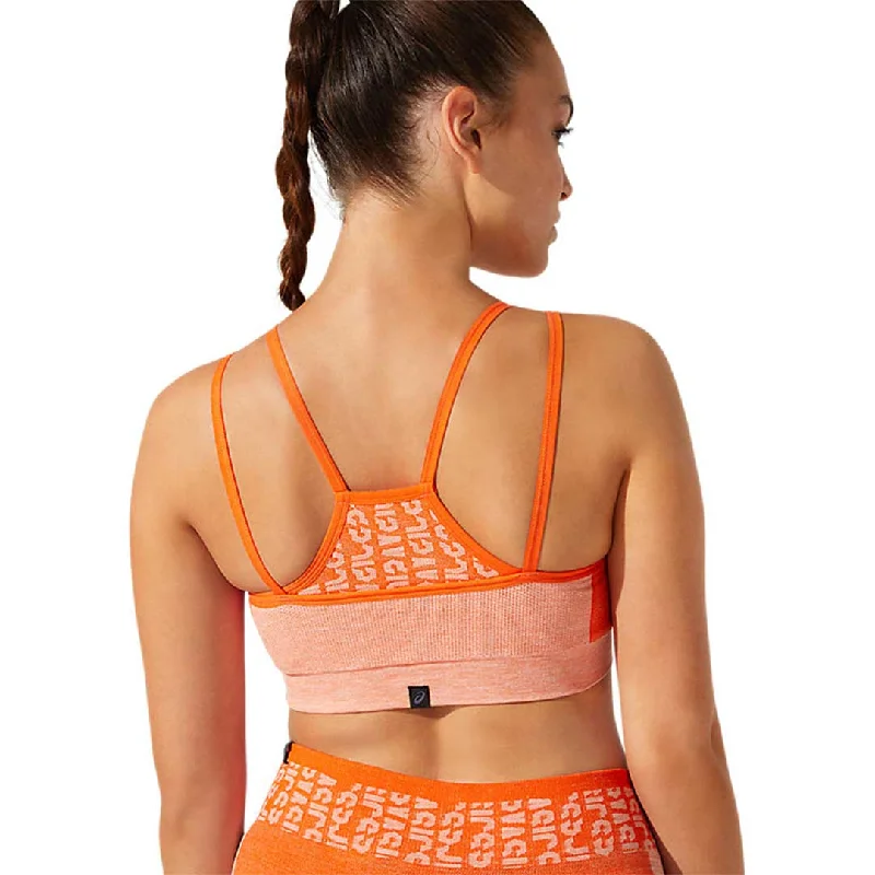 Asics - Women's Cropped Logo Seamless Bra (2032B791 800)