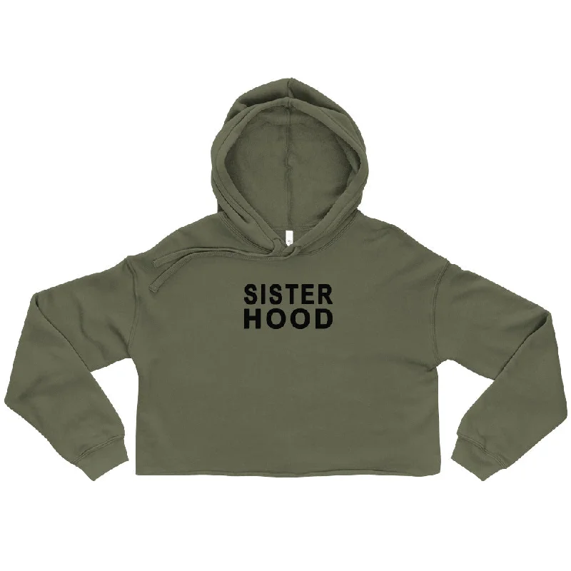 EVERYDAY FLEECE CROPPED HOODIE - SISTER HOOD