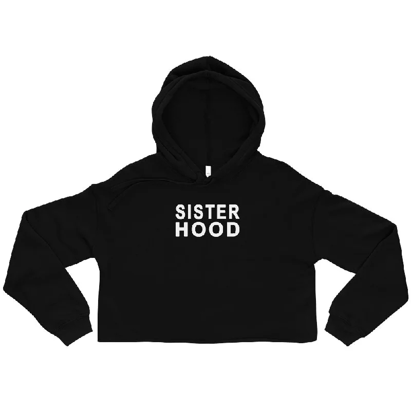 EVERYDAY FLEECE CROPPED HOODIE - SISTER HOOD