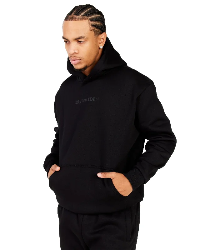 Capital V2 Hoodie - Black / Black