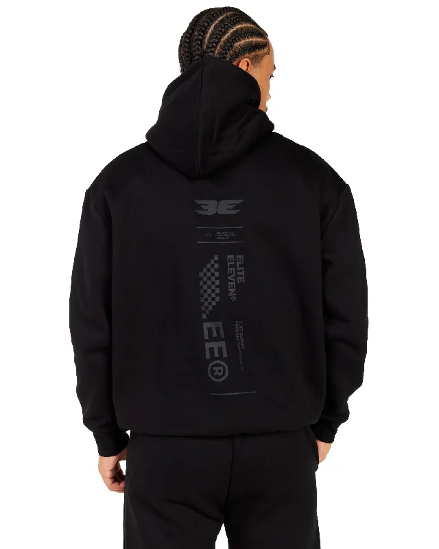 Capital V2 Hoodie - Black / Black