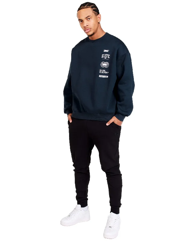 Collective Crewneck - Navy