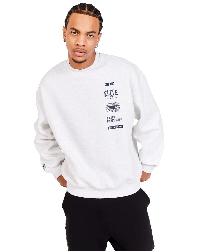 Collective Crewneck - Polar Grey