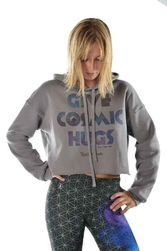 Crop Top Hoodie with 