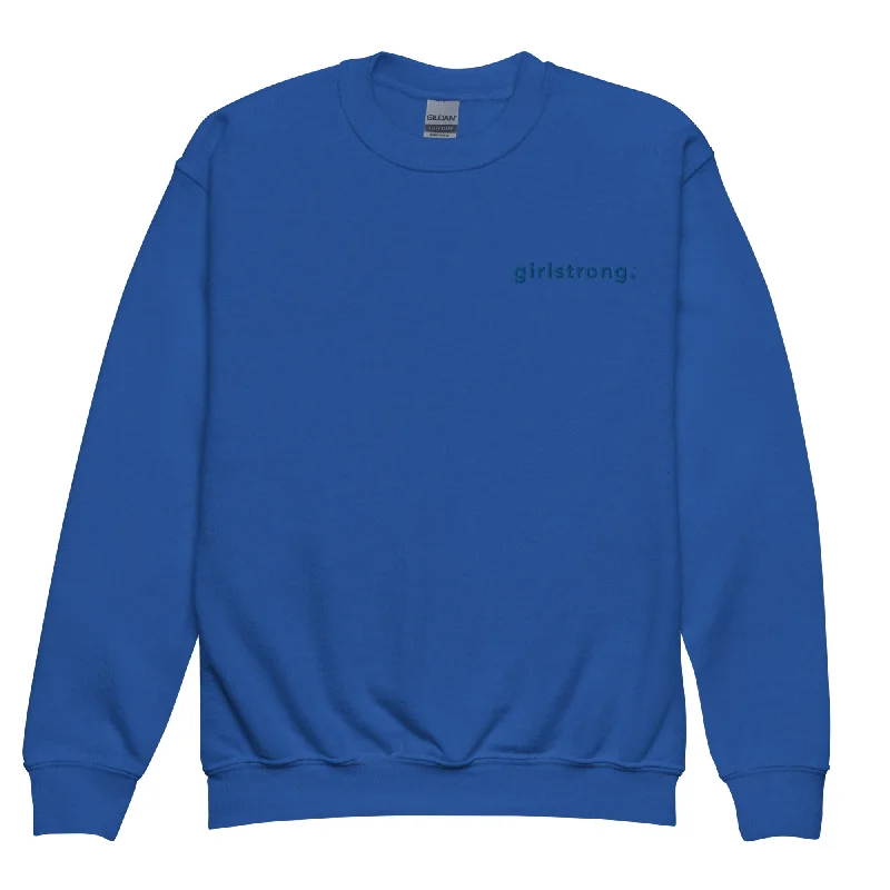 EVERYDAY GIRLSTRONG SWEATSHIRT ROYAL BLUE