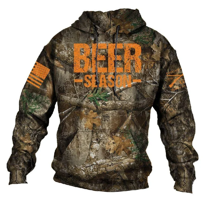 Realtree Edge® - Beer Season Hoodie - All Over Camo