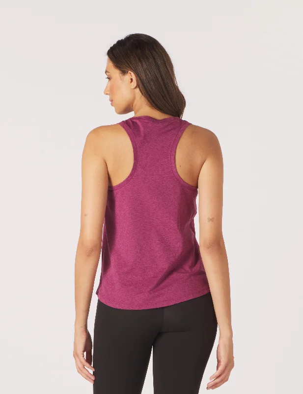 Stride Tank: Rouge Marble