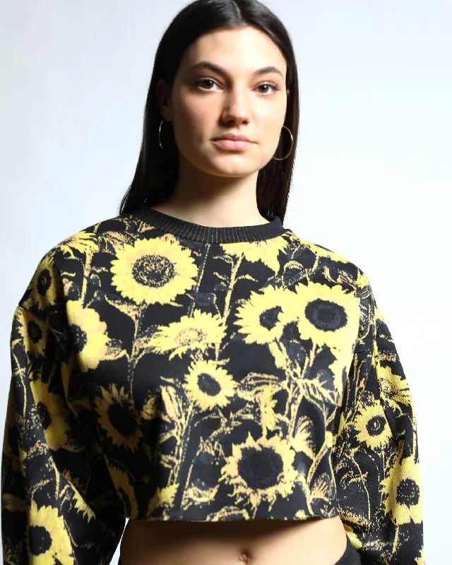 Sunflower Hyper Reality Crop Top (FINAL SALE)