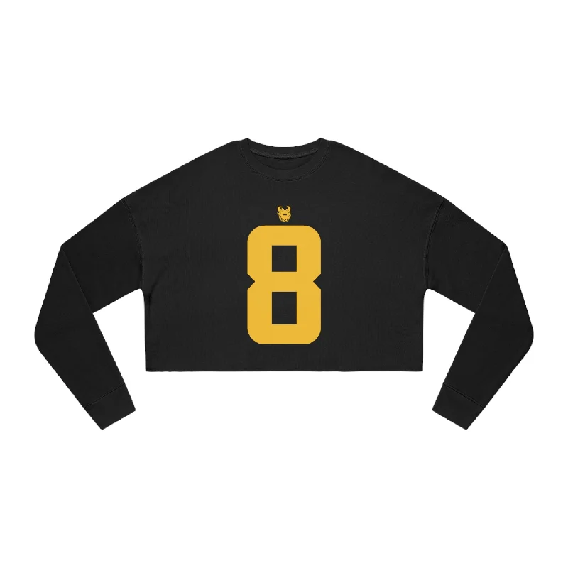 Women's Cropped Sweatshirt - Jersey #8