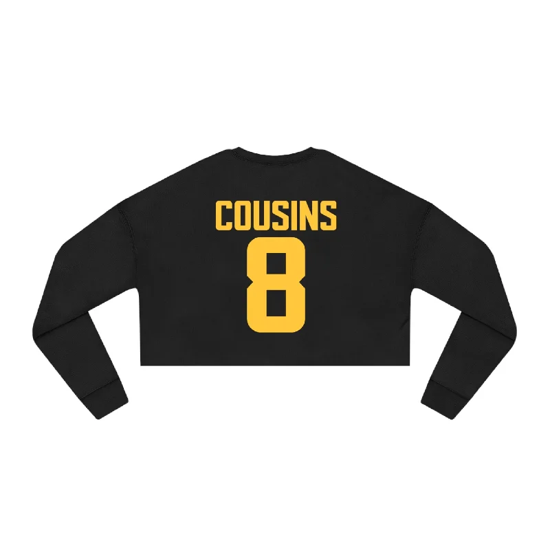 Women's Cropped Sweatshirt - Jersey #8