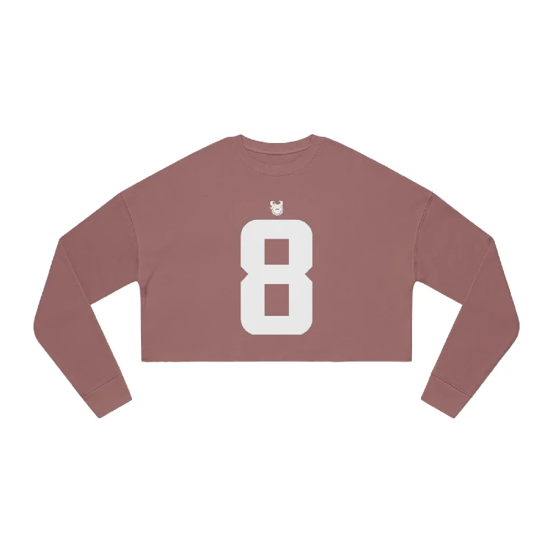 Women's Cropped Sweatshirt - Jersey #8