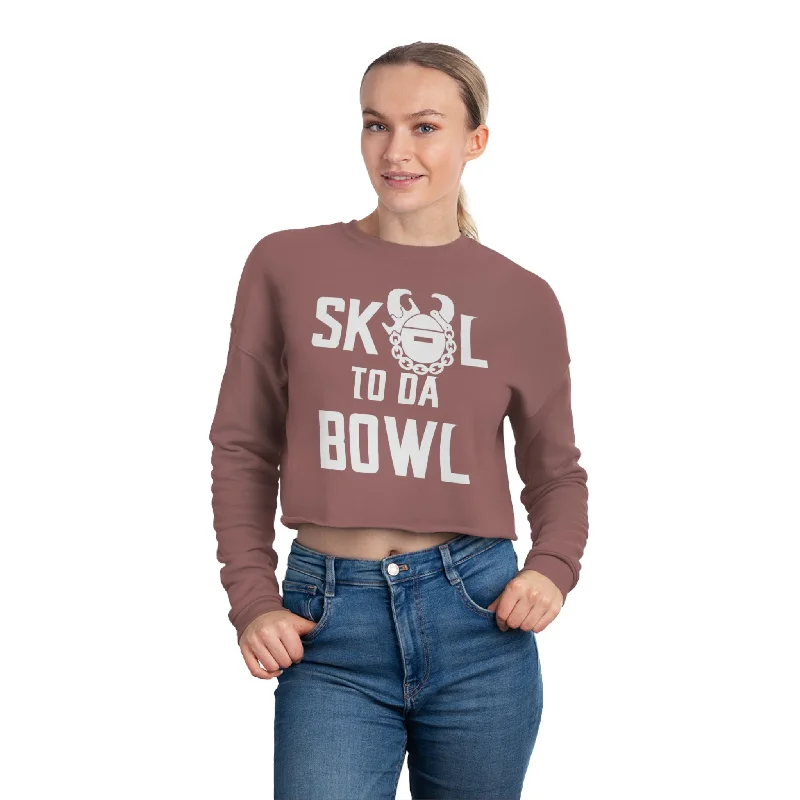 Women's Cropped Sweatshirt - to da BOWL