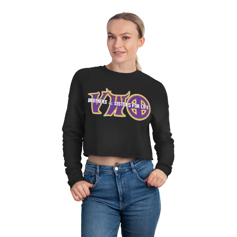 Women's Cropped Sweatshirt - VWO Brothers & Sisters