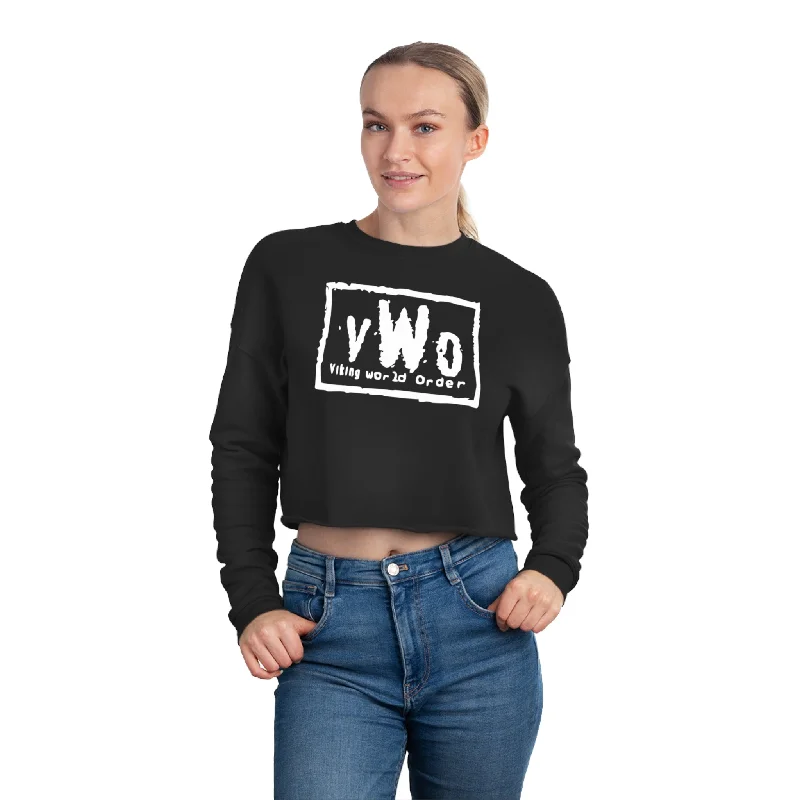 Women's Cropped Sweatshirt - VWO (Framed)