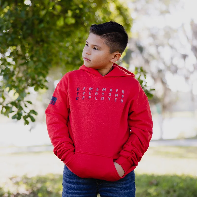 Youth RED Friday Hoodie - Red