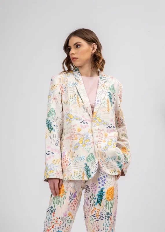 Liza Printed Blazer