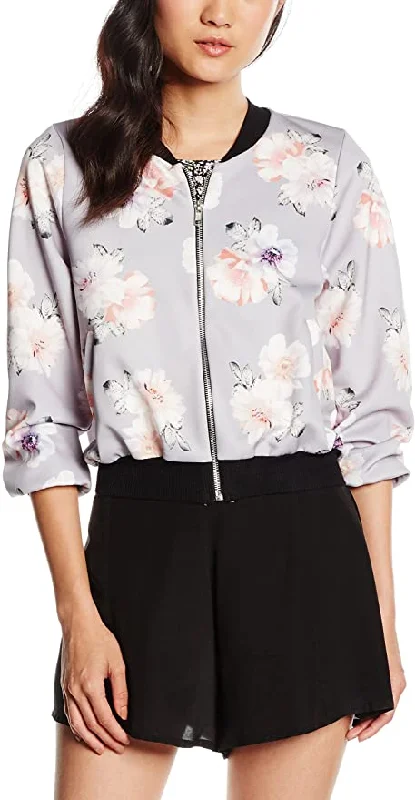 New Look Petite Tiffany Bomber Womens Jacket