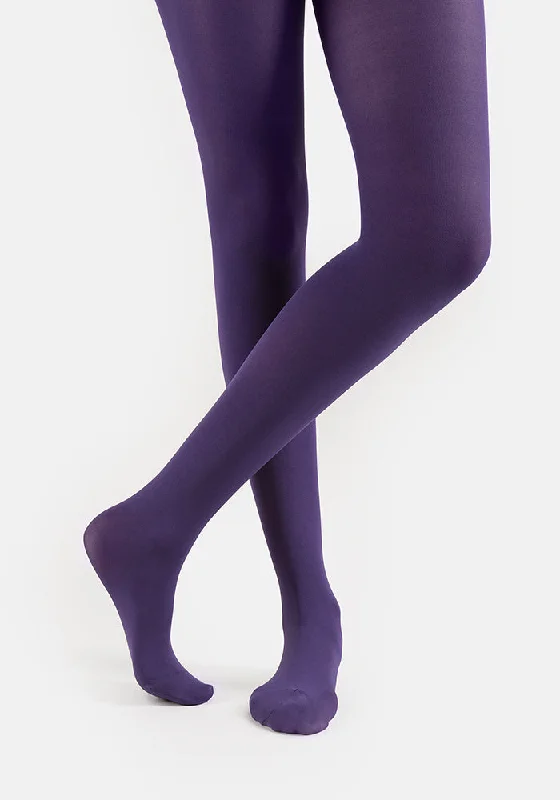 Premium 50 Denier Tights Purple